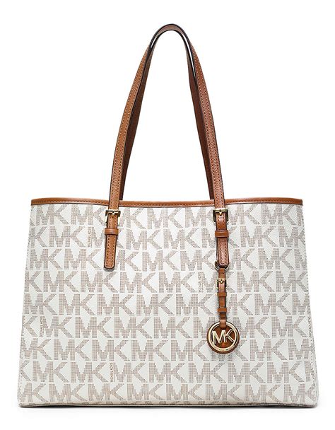 big w michael kors handbag|white Michael Kors tote bag.